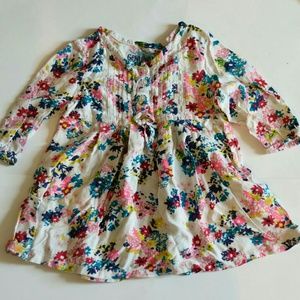 Osh Kosh Genuine Kids Floral Print Dress Tunic